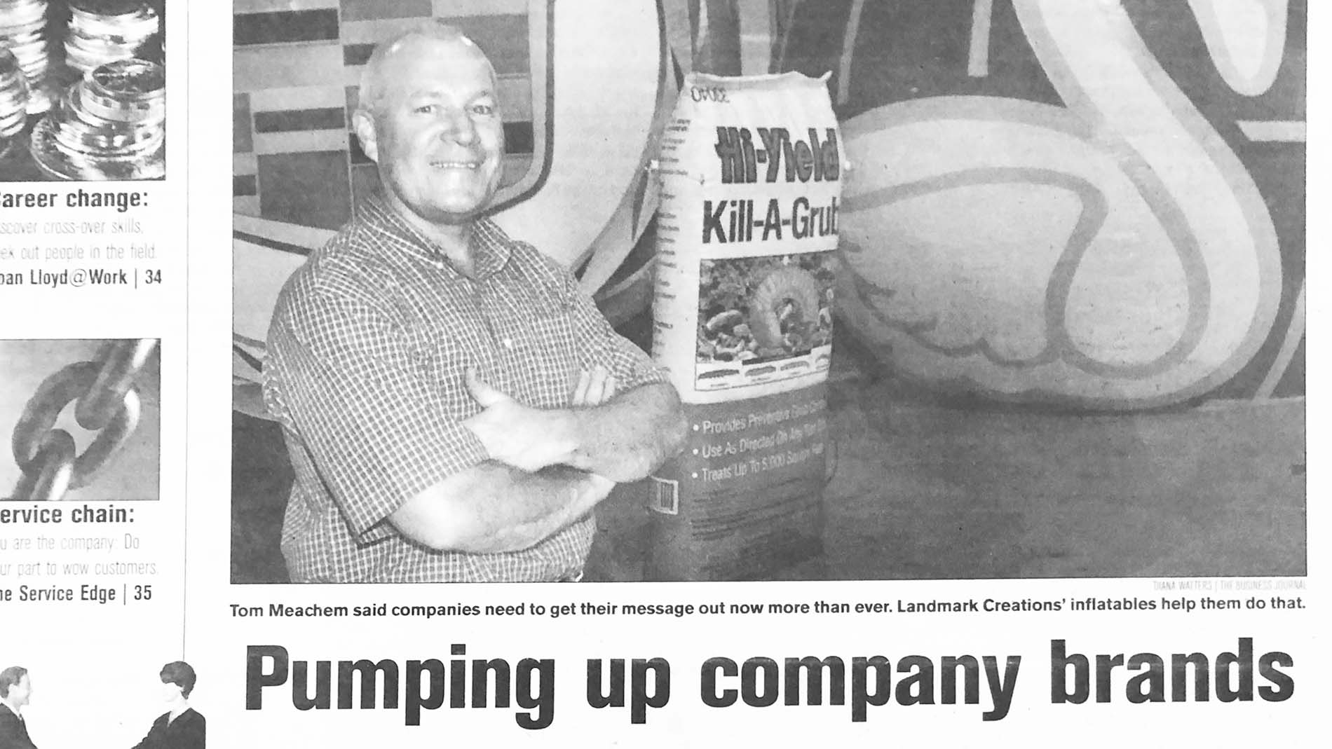 Pumping Up Company Brands - The Business Journal 2003